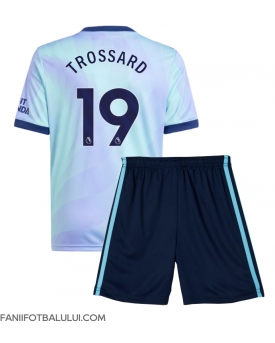 Arsenal Leandro Trossard #19 Echipament de Fotbal Replică 2024-25 Copii Treilea (+ Șorturi)